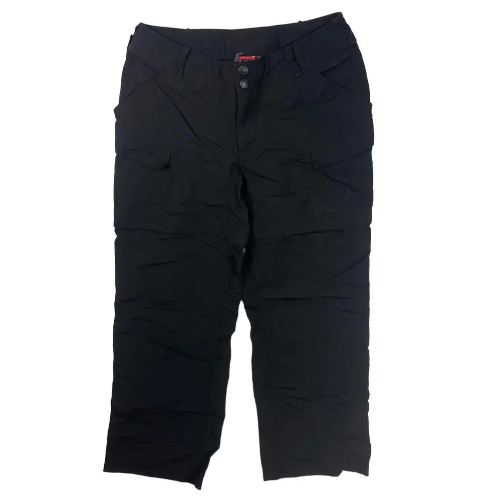 The‎ North Face Women's Convertible Pants Black Nylon Size 10